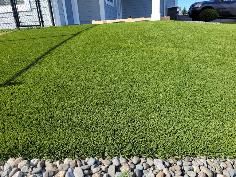 Cedar fencing and landscaping project — Island Green Services